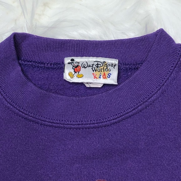 VTG Walt Disney World Minnie Mouse Kids Sweatshirt - Picture 3 of 5